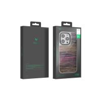 Venco iPhone 15 Wave Kapak - Koyu Kahve