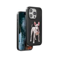 Venco iPhone 14 Pro Max Perma Desenli Kapak - Siyah