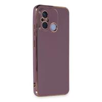 Xiaomi Redmi 12C Kılıf Volet Silikon - Mor