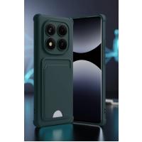 Xiaomi Redmi Note 14 Pro Plus Kelvin Kartvizitli Silikon - Bordo