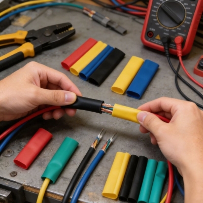 164 Parça Isı ile Daralan Makaron Seti – Elektrik Kablo İzolasyon &amp; Koruma Kılıfı, Renkli Shrink Tube Set