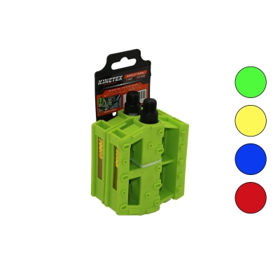 2PCS   BÜYÜK=9.8X8.4CM  BİSİKLET PEDALI  YAN REFLEKTÖRLÜ