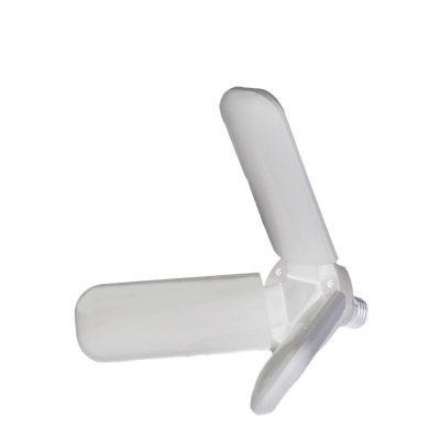 3 KOLLU PERVANE MODELİ BEYAZ LED LAMBA AMPUL 24W - E27