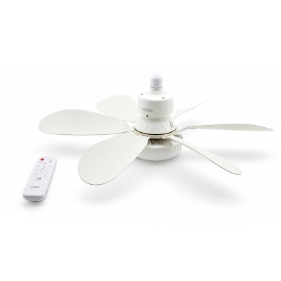 3 LED AYDINLATMALI - SESSİZ ÇALIŞMA 6 KANAT - KUMANDA TAVAN VANTİLATÖR SF-7708