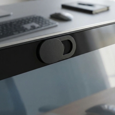 3’lü Webcam Kapatıcı – Laptop, Tablet ve Telefon Uyumlu Gizlilik Kamera Kapağı (Plastik)