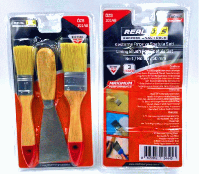 3 PARÇA  SPATULA50MM- KESTİRME FIRÇANO-1-1.5SETİ