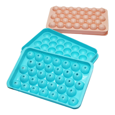 33LÜ MİNİ TOP BUZLUK RENKLİ PLASTİK