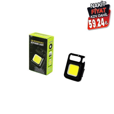 3IN1 MIKNATISLI USB ŞARJLI FENER - ANAHTARLIK - PRATİK KAPAK AÇACAK