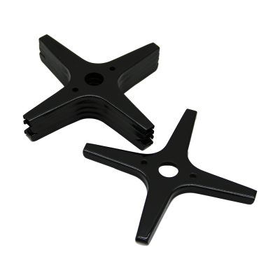 5 ADET SİYAH ARTI MODEL CEZVELİK OCAK KÜÇÜLTÜCÜ EMAYE