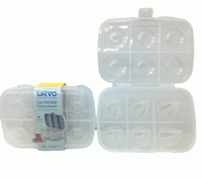 6LI ÇAY BARDAK TAŞIMA APARATI