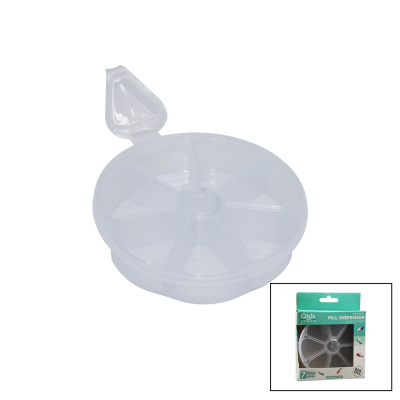 7 BÖLMELİ PLASTİK İLAÇ KUTUSU