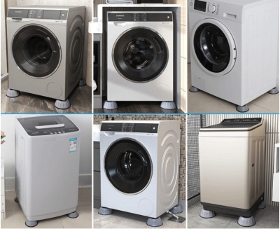 Çamaşır Makinesi Titreşim Engelleyici Stoper GRİ 4 lü Set