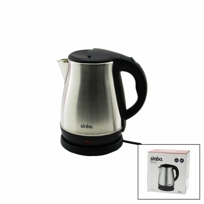 ÇELİK  KETTLE SU ISITICISI KABLOSUZ KULLANIM  1.8LT  360° DÖNEBİLME OTOMATİK KAPANMA SK-8028