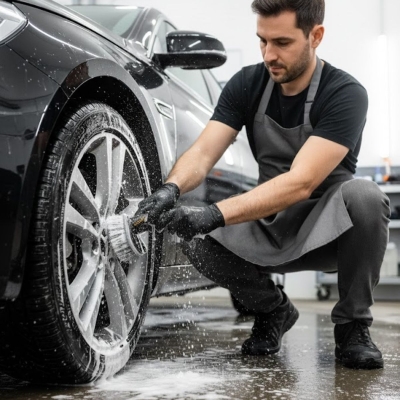 Çok Amaçlı Araç Temizlik Fırçası – Oto İç ve Dış Yüzeyler, Koltuk, Halı, Torpido ve Jant İçin Ergonomik Temizlik Fırçası