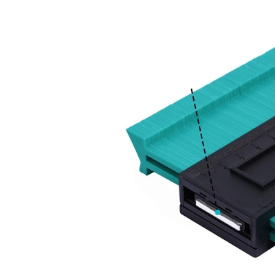 Çok Fonksiyonlu Plastik Kontur Ölçüm Cihazı Ahşap Fayans Şekillendirme Kalıbı- 12 CM