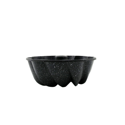 DÖKÜM GÖBEKLİ KEK KALIP FIRILDAK ÇAP: 25CM - DERİNLİK: 10CM