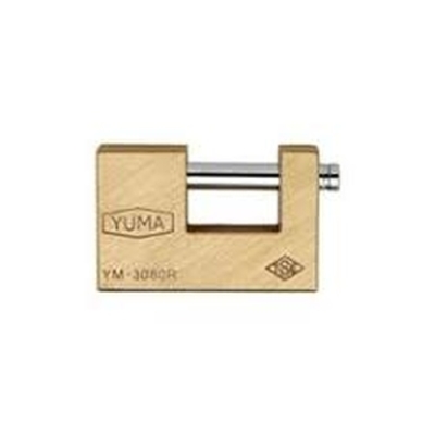 GENİŞ - SARI KAYAR MİLLİ PİMLİ KİLİT 80MM