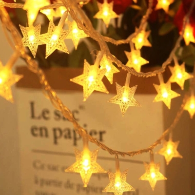 GÜN IŞIK 5MT FİŞLİ YILDIZ DEKOR LAMBA