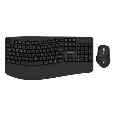 KABLOSUZ KLAVYE - MOUSE SETİ MULTİMEDİA - ERGOMİK BİLEK DESTEK Q KALVYE