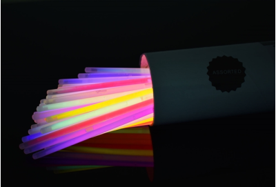 Karanlıkta Parlayan Fosforlu Glow Taç Fosforlu Renkli Taç 6 Adet