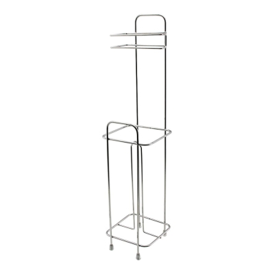 KARE METAL - KROM YEDEKLİ WC KAĞITLIK