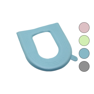 KLOZET OTURAK KILIFI DÜZ RENKLİ EVA PED OTURAK KALDIRMA KULAKLI YAPIŞKANLI - 1 ADET GÖNDERİLİR - RENK SEÇENEĞİ YOKTUR