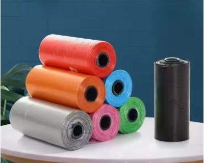 Köpek Dışkı Poşeti 4lü Düz Renk Set