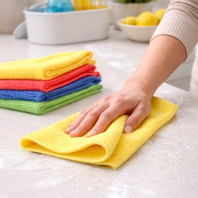 LAVANTA 8PCS MİKROFİBER TEMİZLİK BEZİ