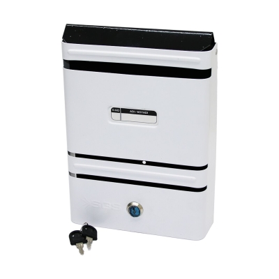 METAL BEYAZ POSTA KUTUSU 27x19 cm