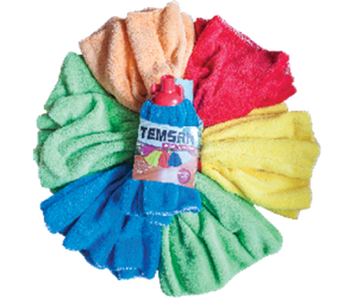 MİKROFİBER HAVLU MOP WELSOFT KARTELALI