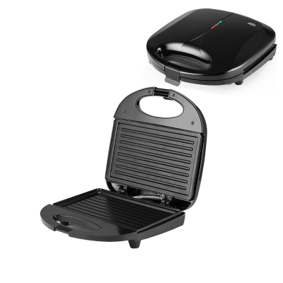 MİNİ ELEKTRİKLİ TOST MAKİNESİ 2 DİLİM  YAPIŞMAZ YÜZEY - KİLİTLENEBİLİR KAPAK 750W SSM-2588