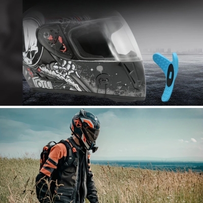 Motorsiklet Kask Önü Takılan Telefon Tutucu Aksiyon Kamerası Takılabilen Aparat