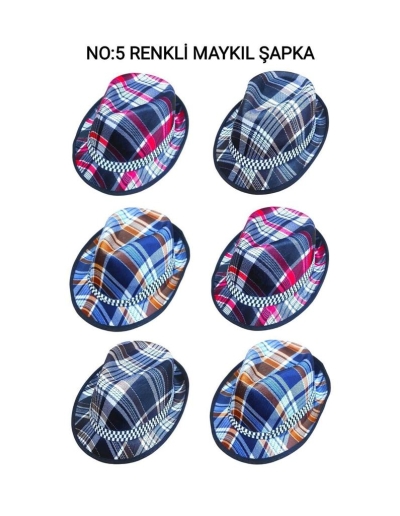 NO-5 RENKLİ MAYKIL ŞAPKA
