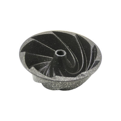 RÜZGAR GÜLÜ MODEL   DÖKÜM   GÖBEKLİ  KEK KALIP  ÇAP: 24CM  - DERİNLİK: 9CM