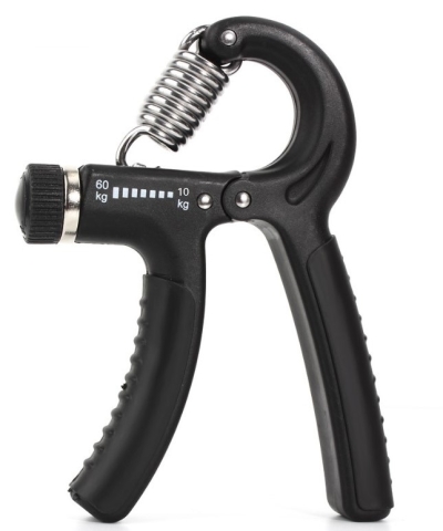Sertlik Ayarlı El Yayı Ayarlanabilir Bilek Kas Güçlendirme Aleti 10-60 Kg