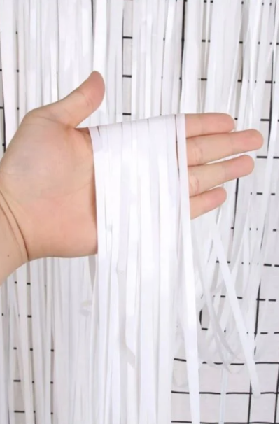Soft Beyaz Renk Duvar ve Kapı Perdesi 90x200 cm