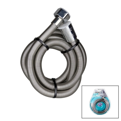 VAKUMLU   METAL YAYLI  DUŞ HORTUMU VAKUMLU 150CM