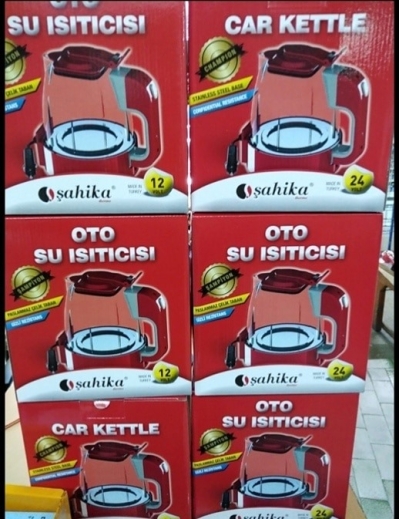 12V OTOMATİK ARAÇ OTO KETTLE SU ISITICISI ÇAKMAKLIK FİŞLİ