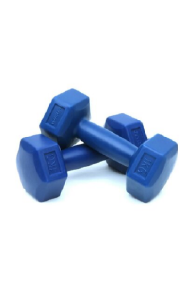 1KG PLASTİK KÖŞELİ DAMBIL 2 PARÇA