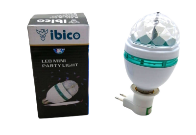 3W ADAPTÖRLÜ DÖNEBİL DİSKO LAMBA