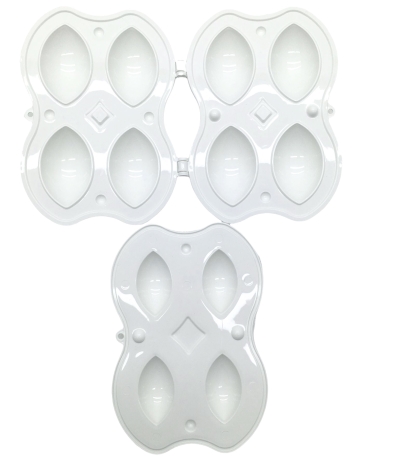 PLASTİK 4LÜ İÇLİ KÖFTE YAPMA KALIP APARATI