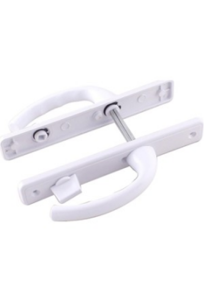 POŞETLİ BANYO-WC - KİLİTLİ BEYAZ PVC KAPI KOLU