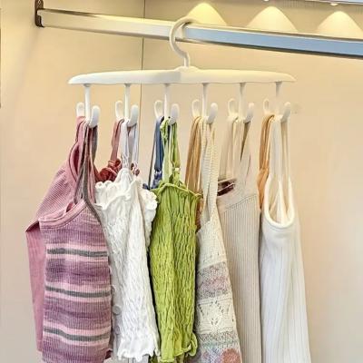 1 Adet Yer Tasarruflu 6 Kancalı Plastik Dolap İçi Düzenleyici Pratik Askı