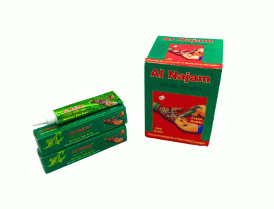 12 ADET AL NAJAM KIRMIZI TÜP KINA 30GR