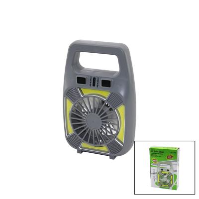 2İN1=MİNİ FAN - FENER USB ŞARJ 2 KADEME HIZ LAMBA=4 FONKSİYON - 10W SU GEÇİRMEZ TAŞIMA KULP MİNİ VANTİLATÖR GS-265