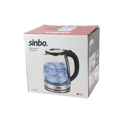 CAM KETTLE SU ISITICISI 1.8LT GİZLİ REZİDANS 360° DÖNEBİLME ÖZELLİK 1850-2200W SK-8029