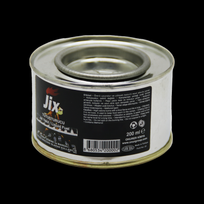 JİX TUTUŞTURUCU 200ML TENEKE JEL YAKIT